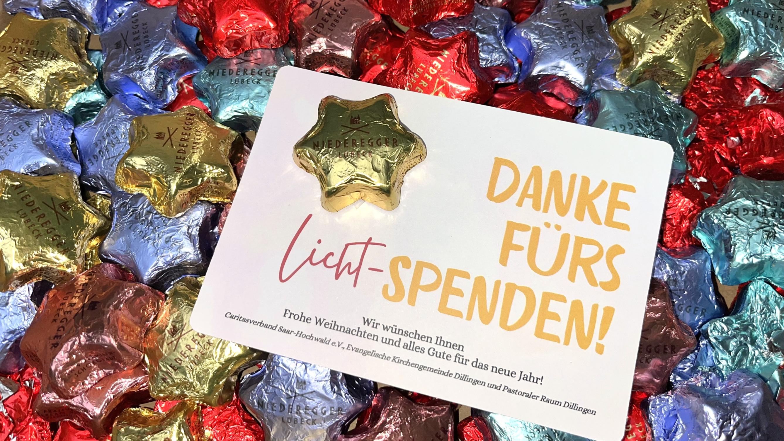 Ein kleines Dankeschön für Helfer*innen und Spender*innen