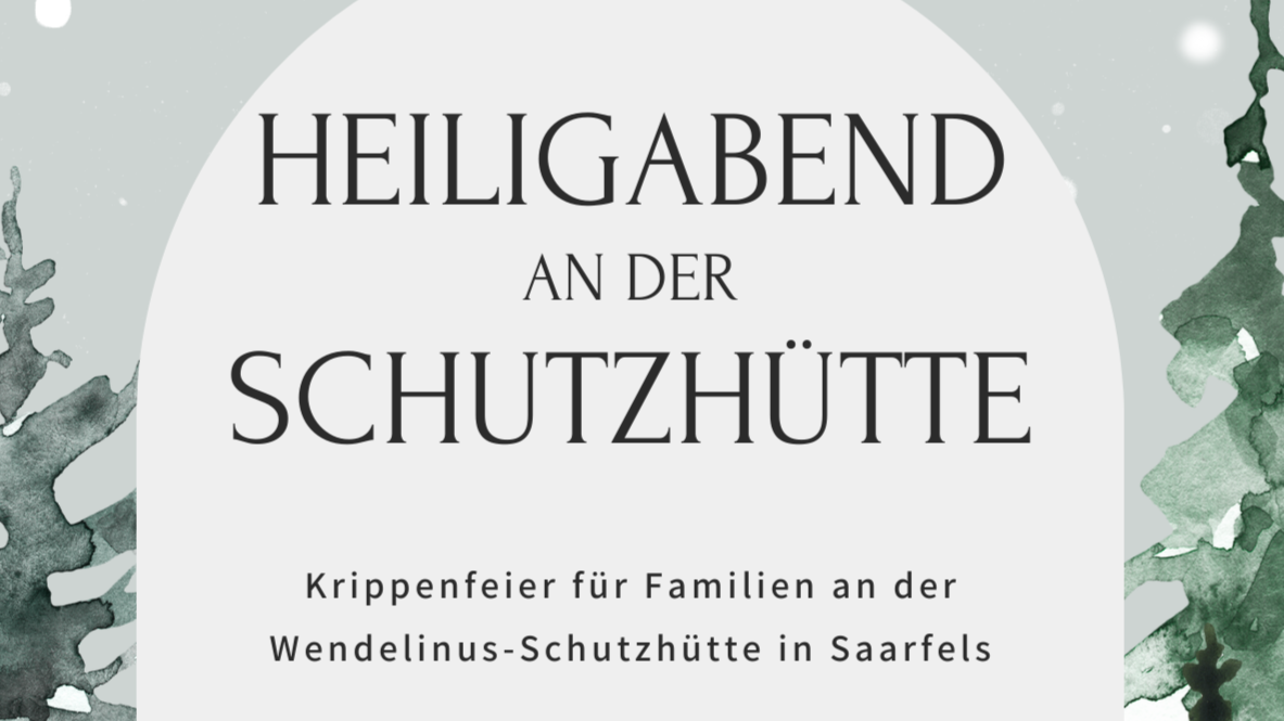 Heiligabend an der Schutzhütte klein